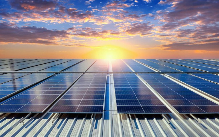 Pressure sensitive adhesive for photovoltaic products